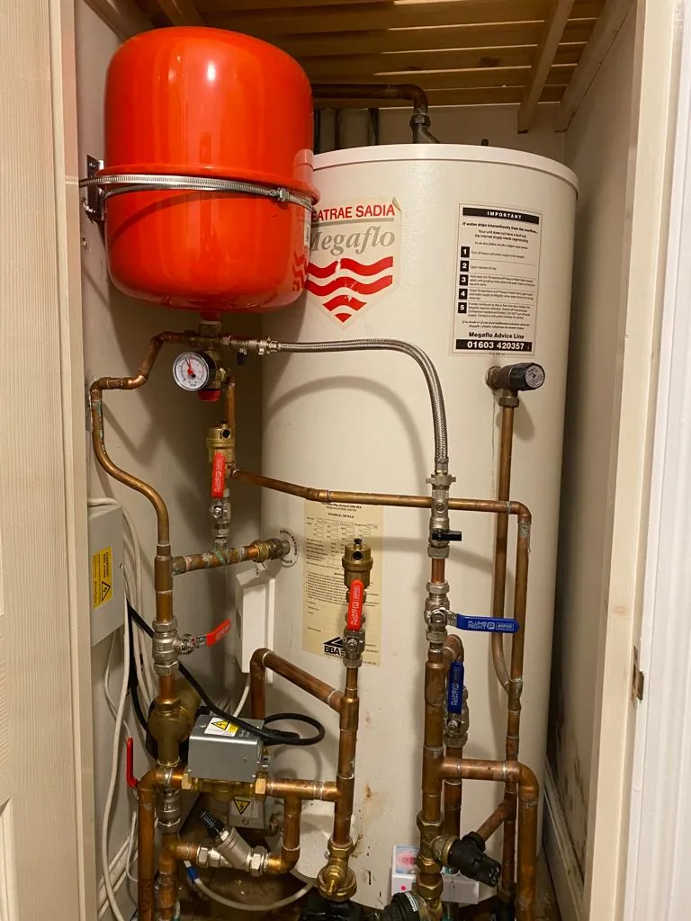 Unvented Cylinder Installation