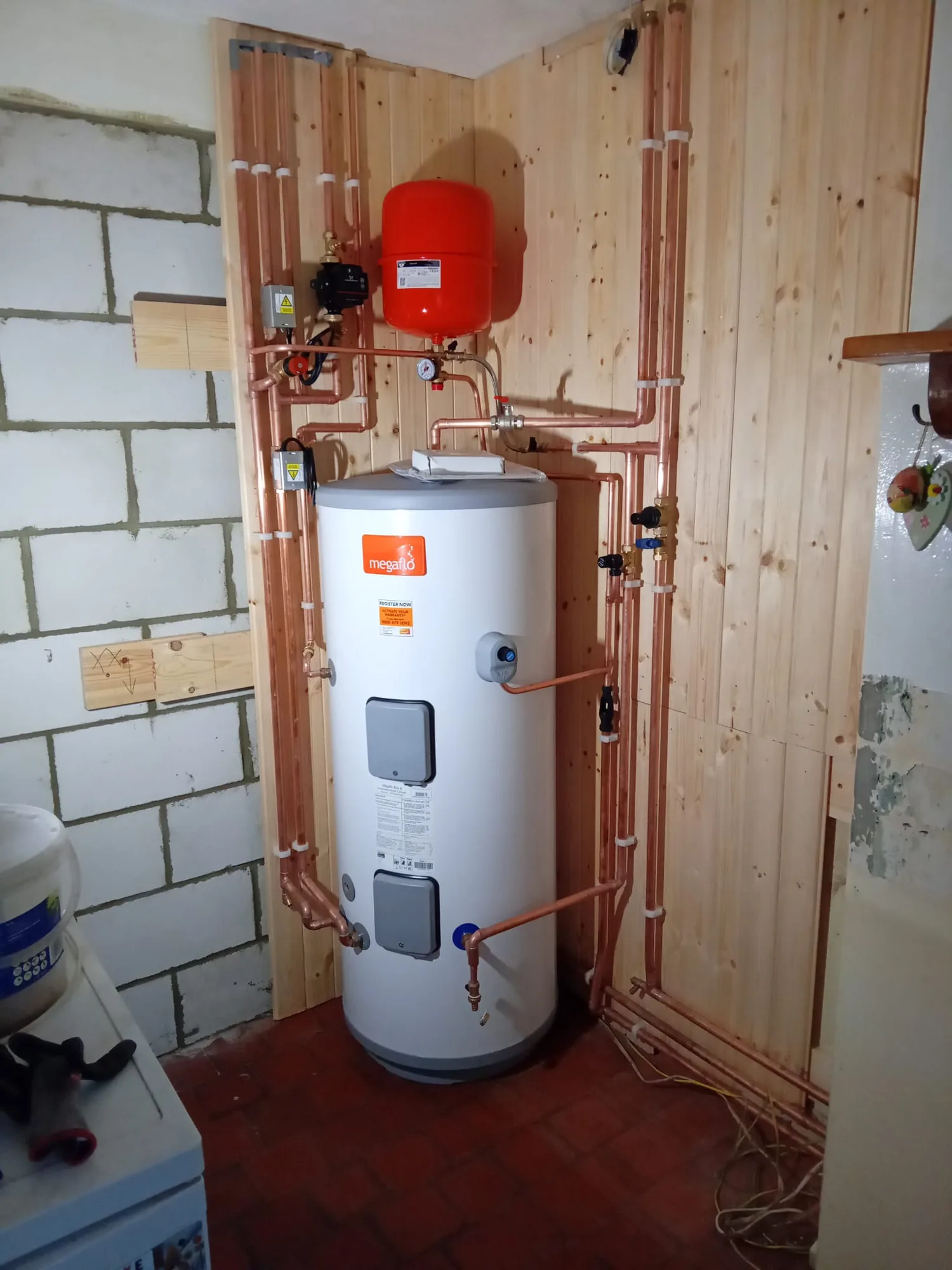 Unvented Cylinder Installation by Miller & Sons in Bordon, Hampshire